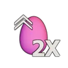 2x Egg Rarity gamepass icon